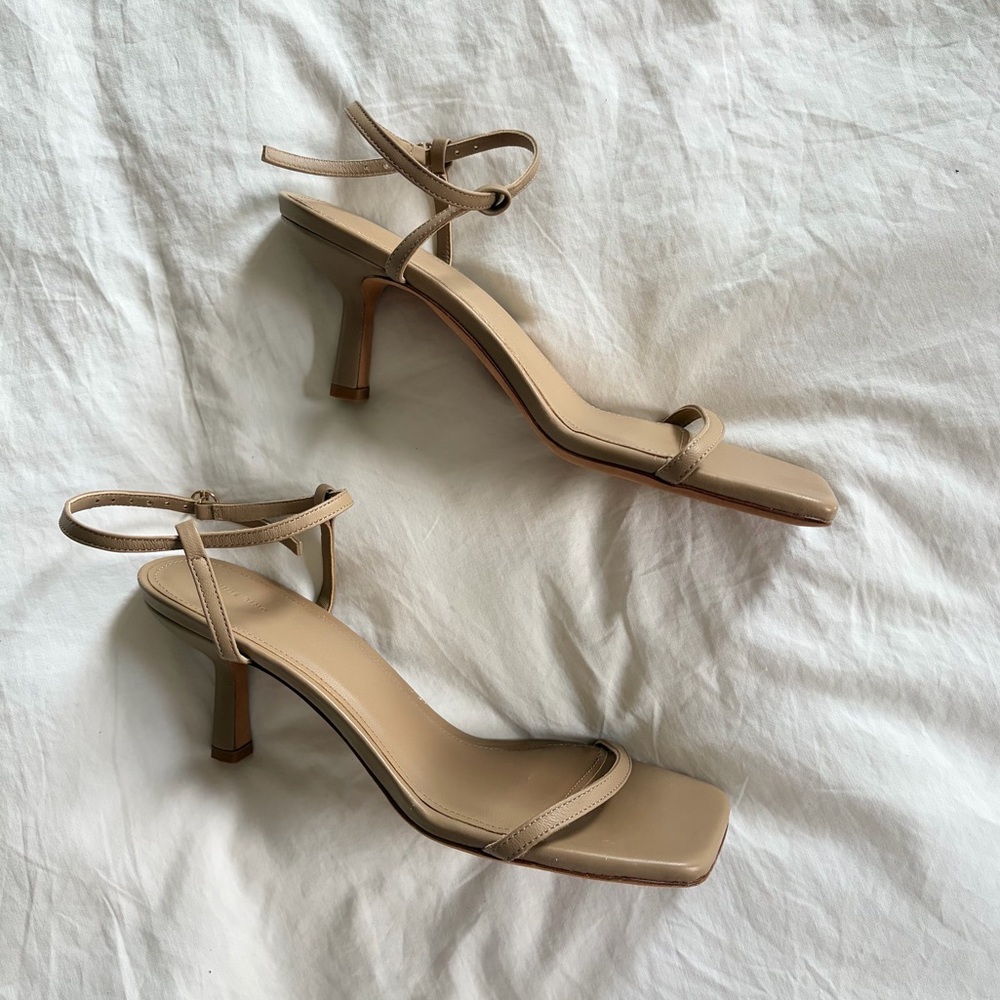 Anine Bing // NEW Invisible Sandals Heels - Picture 4 of 11